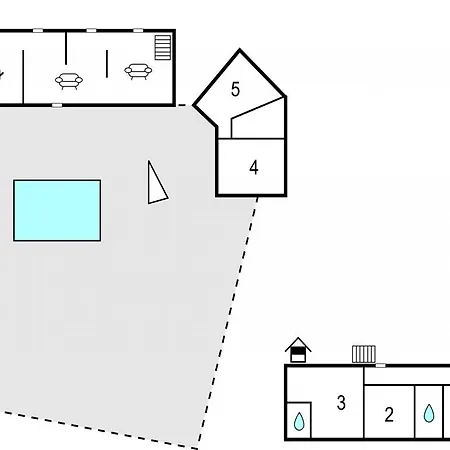 Сasa de vacaciones Five-bedroom Holiday In *